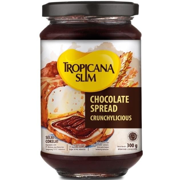 

Slim Chocolate Spread Selai Coklat 300G