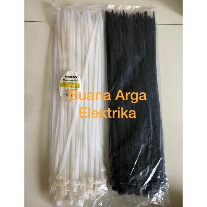 

Kabel Ties EWIG 500 x 7,6mm | Cable Tie | Kualitas Super panjang 50cm