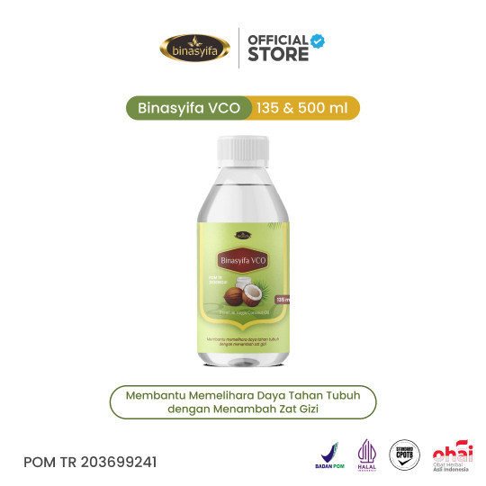 

BINASYIFA VCO Minyak Kelapa 500 ml BPOM