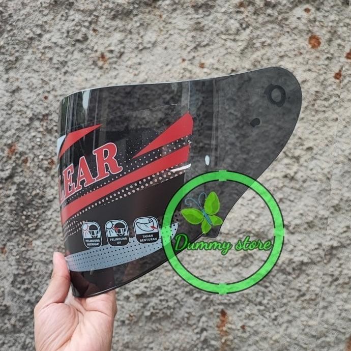 FLAT VISOR HELM GIFT SARGON / KACA HELM GIFT SARGON / VISOR HELM GIFT SARGON | CLEAR