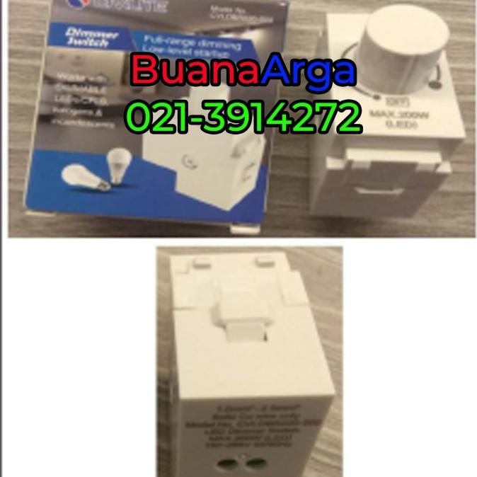

Civilite DBR 020-500 200W 220V Dimmer Switch
