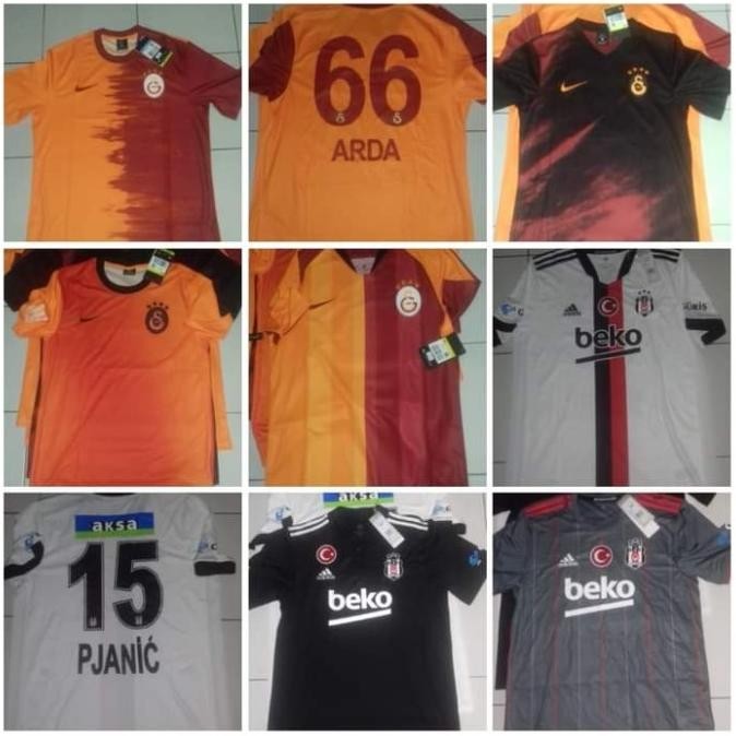 JERSEY ORIGINAL GALATASARAY DAN BESIKTAS