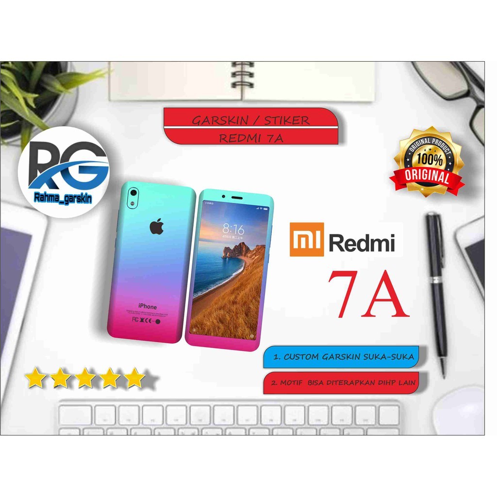 

BestSelling - Redmi 7a Garskin Wrap Stiker Premium (FreeCustomOrder)