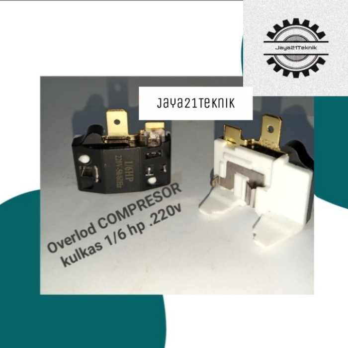 OVERLOAD KOMPRESOR KULKAS 1/6