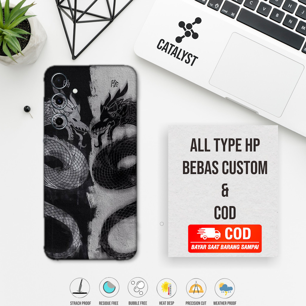 

BestSelling - Samsung A55 Dragon Motif Lbo Garskin Wrap Stiker Premium (FreeCustomOrder)