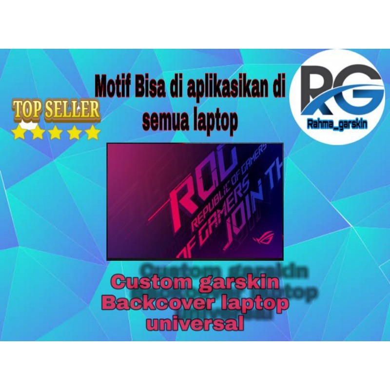 

BestSelling - Backcover Laptop Samsung Lenovo Acer Dell Sony Thosiba Dll Motif Via Chat Garskin Wrap Stiker Premium (FreeCustomOrder)