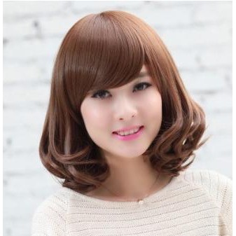 RAMBUT WIG PENDEK CURLY - WIG WANITA