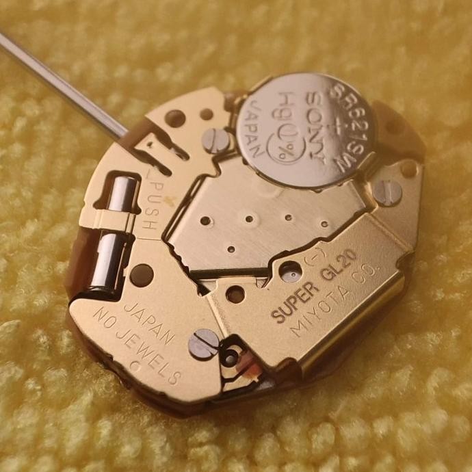 MESIN MIYOTA GL20 MOVEMENT MESIN JAM TANGAN MIYOTA GL 20