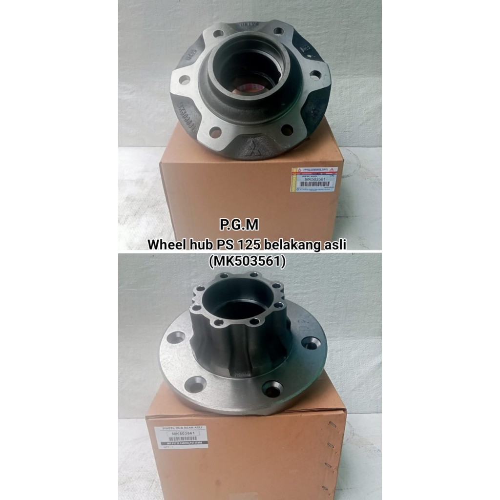 Wheel hub rear nap roda belakang ori asli canter 125 HD ps125