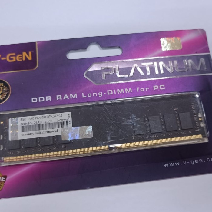 RAM DDR4-VGEN PLATINUM 8GB PC19200/2400Mhz