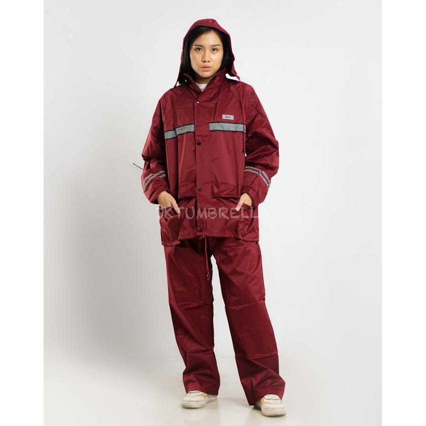 TERBARU - Jas hujan setelan / jas hujan jaket celana / GRC - JD1111