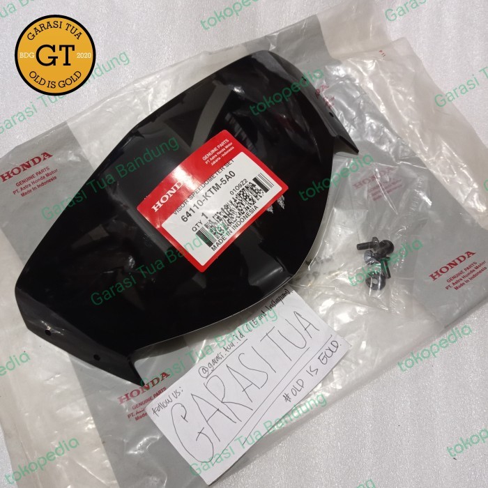 Visor Batok Totok Supra x 125 Lama asli Ori Original AHM 64110 KTM 5A0