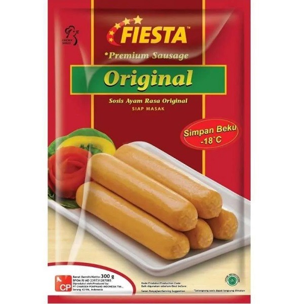 

FIESTA PREMIUM SAUSAGE ORIGINAL 300 GR