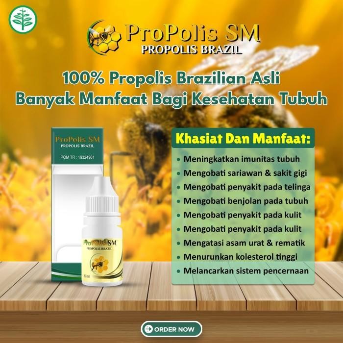 Obat Penghilang Papiloma Di Wajah & Leher 100% Alami - Propolis Sm Ori