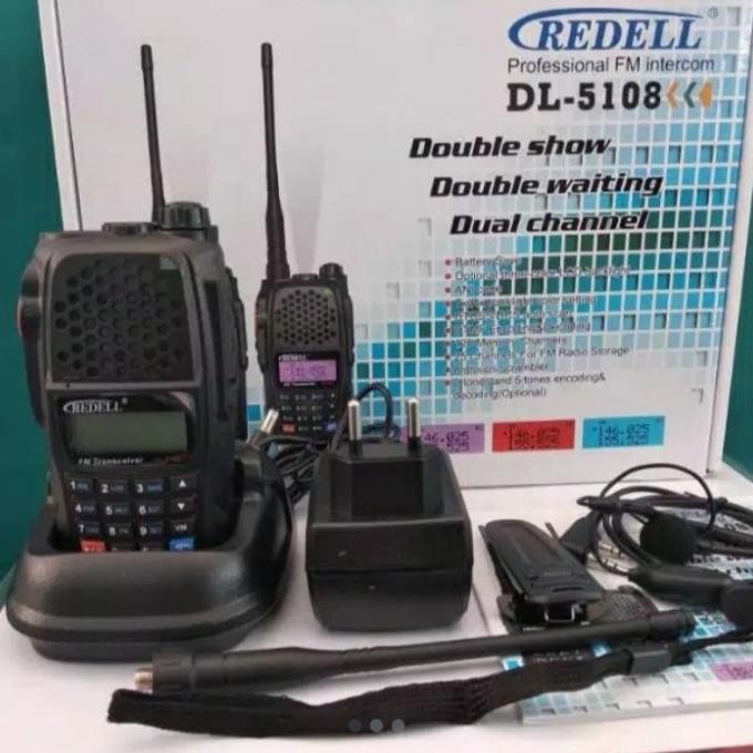 HT REDELL DL 5108 DUAL-STANDBY DUALBAND handy talky DL-5108