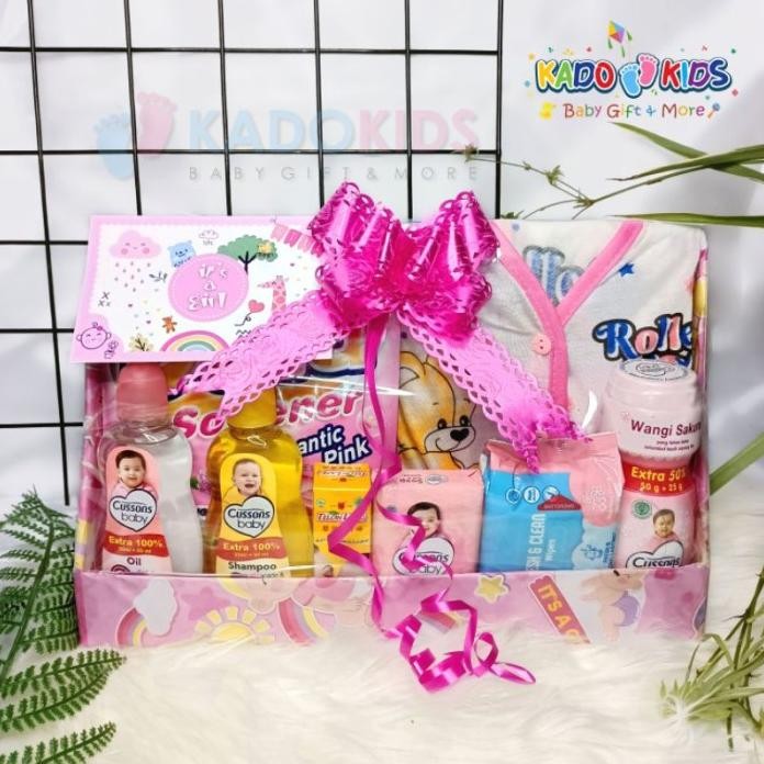 //BEST\\ KADO BAYI BARU LAHIR PAKET LAHIRAN PERLENGKAPAN BAYI DENGAN 1
