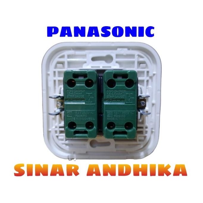 Original Saklar Seri Panasonic Kecil Warna Putih Wej5531+ Wej78029