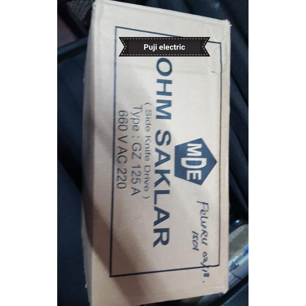 Original OHM saklar 125 A