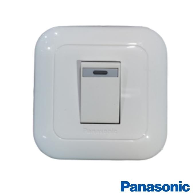 Original PANASONIC Saklar Tunggal 1G Gang INDIKATOR Lampu WEJ5571