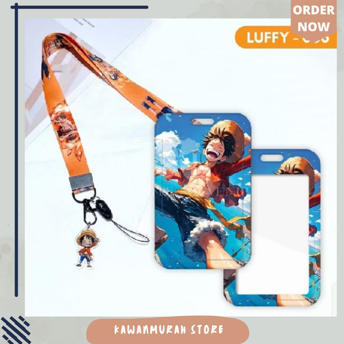 

Sale Nametag Karakter Luffy One Piece Trendy / Lanyard Luffy One Piece Lucu