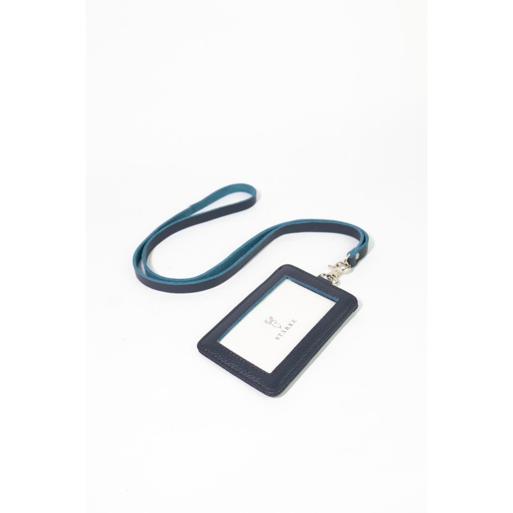 

Sale Name Tag Lanyard Id Card Kulit Asli Starke Leather Hustle Hog Tekstur