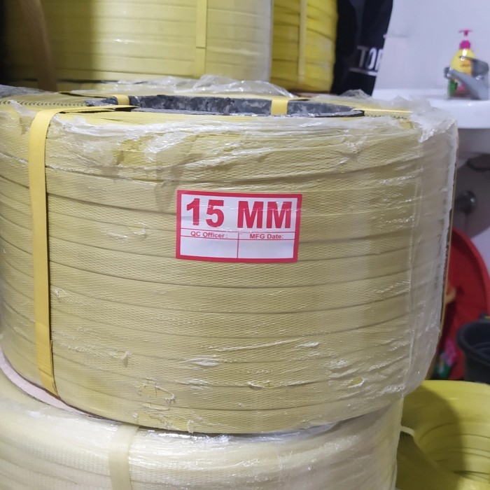 

TERBARU - TALI STRAPPING BAND GOOD QUALITY 15MM X 10 KG KUNING