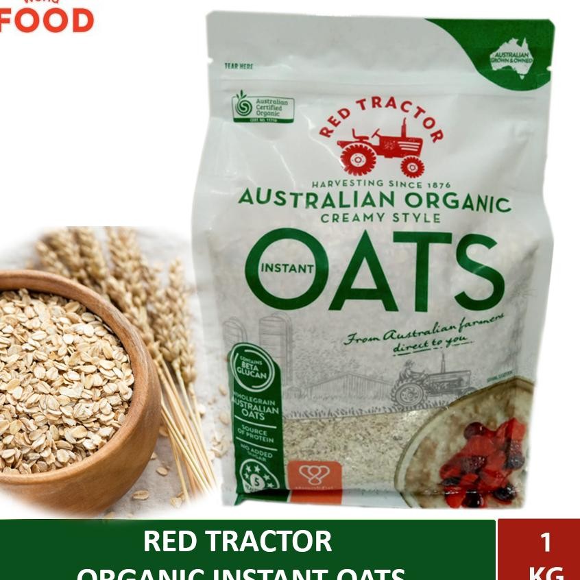 

Red Tractor Organic Instant Oats 1Kg