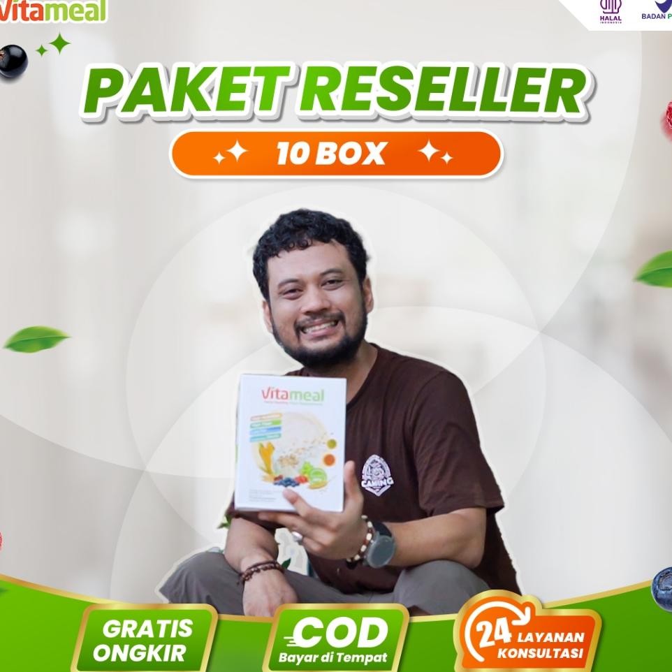 

Vitameal - Sereal Paket 10 Box 200 Gram