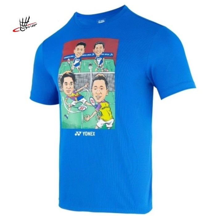 Baju Kaos Jersey Badminton Indonesia Open 2023 Yonex 2609 Original