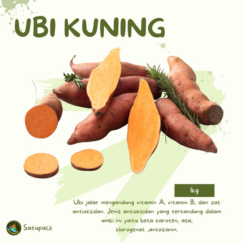 

UBI MADU / UBI KUNING - 1Kg