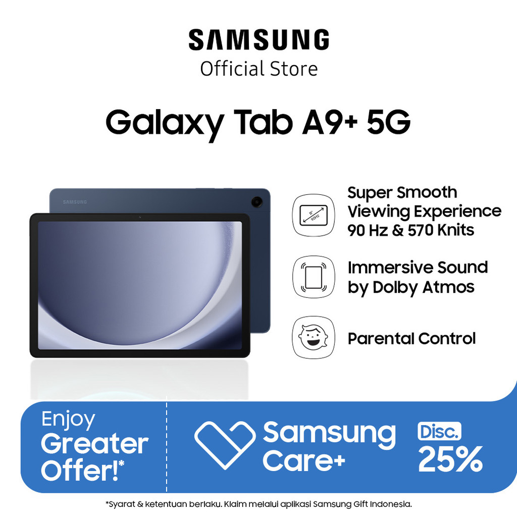 Samsung Galaxy Tab A9+ 8/128GB - Navy