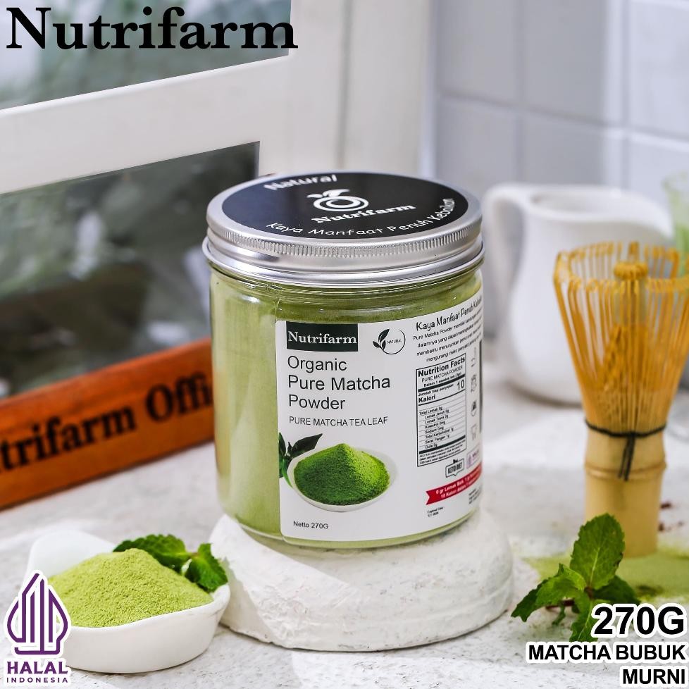 

Matcha Powder 270G Numan Pure / Bubuk Matcha Numan Murni / Matcha Powder Homelab