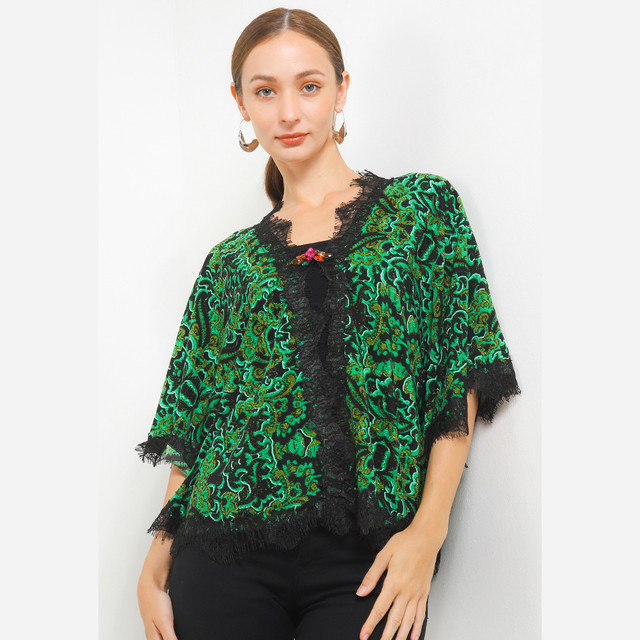 LUIRE by Raden Sirait Kebaya Reling Batik IKN Wanita