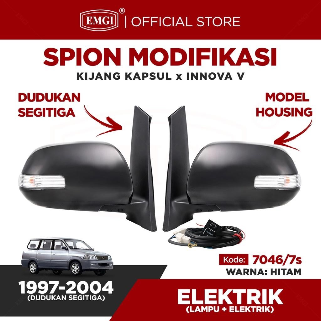 Modifikasi Spion Mobil Kijang Kapsul Housing Innova V 2004-2015 - Elektrik