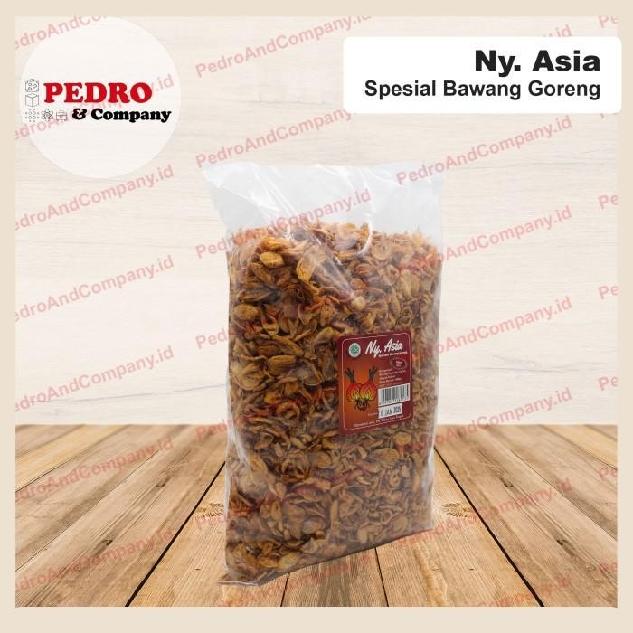 

Ny Asia Bawang Goreng 500 Gram - Fried Shallots / Red Onion Siap Makan