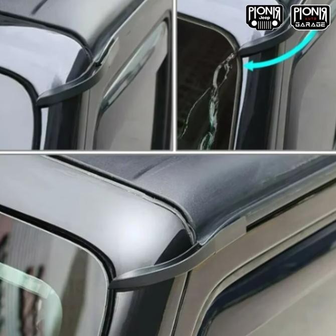 HARDTOP RAIN GUTTER LONG TYPE JEEP WRANGLER RUBICON JK TALANG AIR HARDTOP JEEP WRANGLER RUBICON JK A