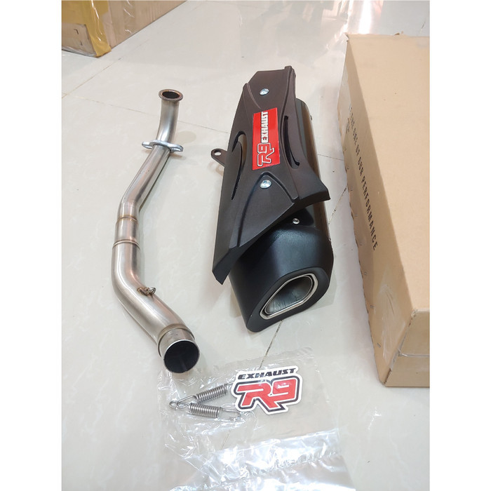 KNALPOT R9 MISANO SS SERIES VARIO 150 VARIO 125 ORIGINAL R9