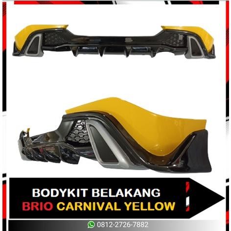 Bodykit Belakang All New Brio Urbanite Carnival Yellow