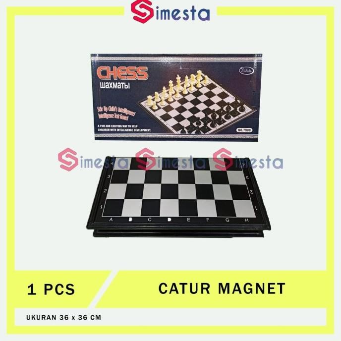 Siap Kirim Papan catur magnet besar