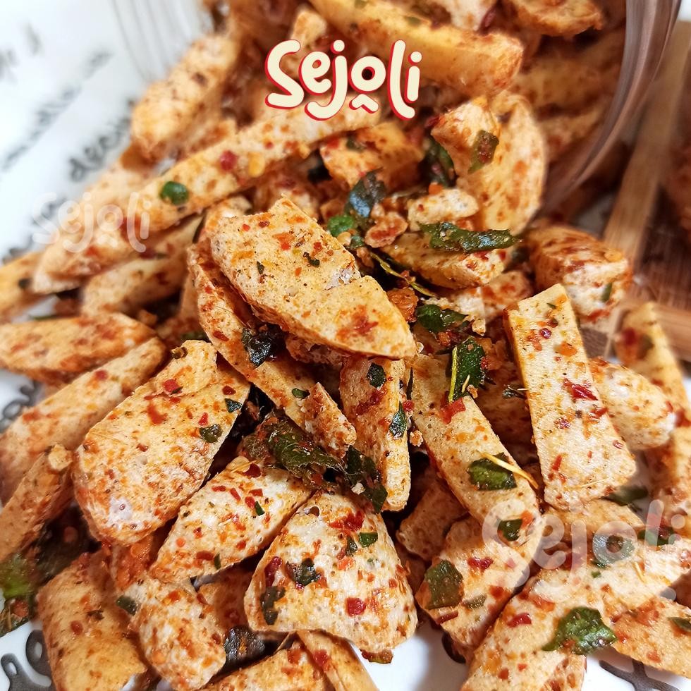 

Basreng Sejoli 500 Gr - Basreng Pedas Daun Jeruk