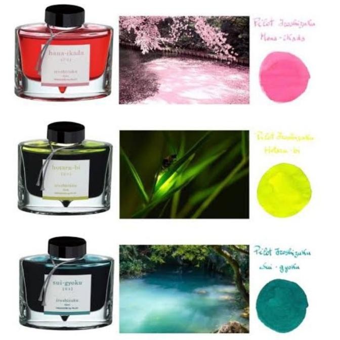 

TERLARIS - NEW Spesial Edition INK IROSHIZUKU PILOT 50ml / Tinta Fountain Pen Pilot