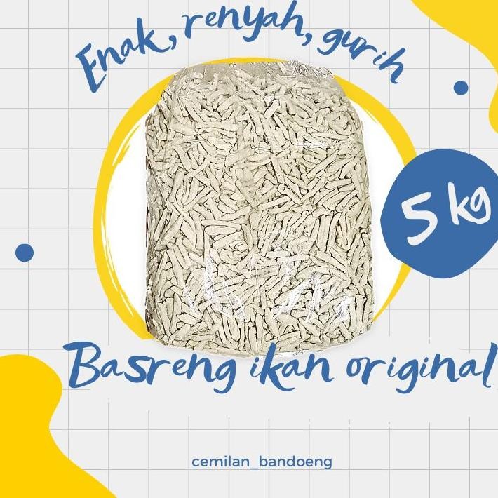 

Basreng Ikan Stik Goreng Gurih Renyah Kemasan 5Kg