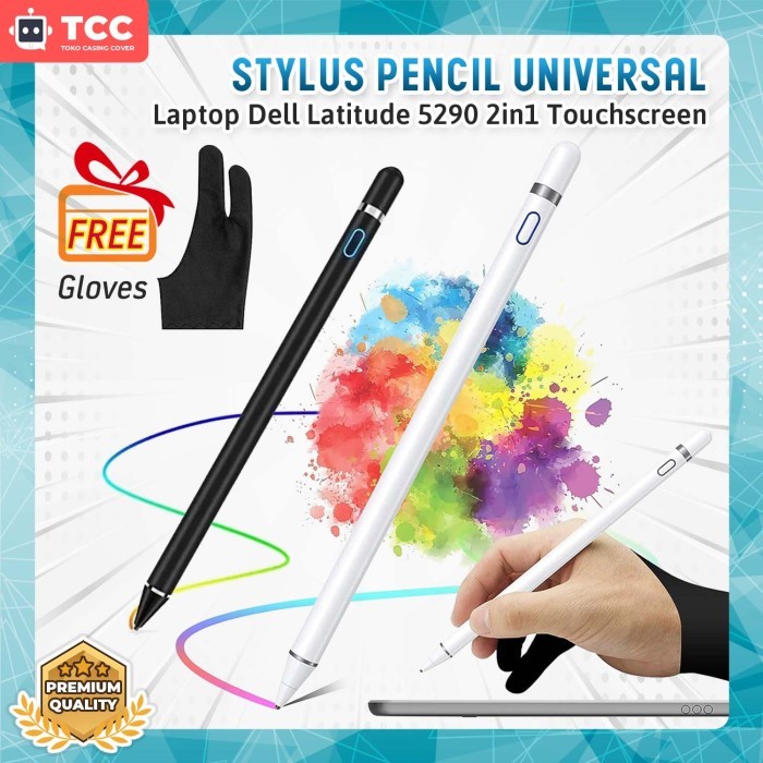 Pencil Laptop Dell Latitude 5290 2in1 Touchscreen Stylus Pen Universal