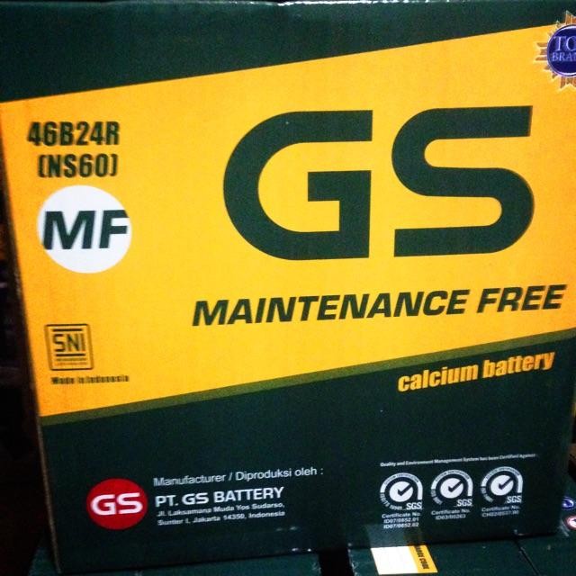 Gs Mf Ns60 Aki Kering Mobil Swift Sx4 Rush Terios Corona Avanza Xenia