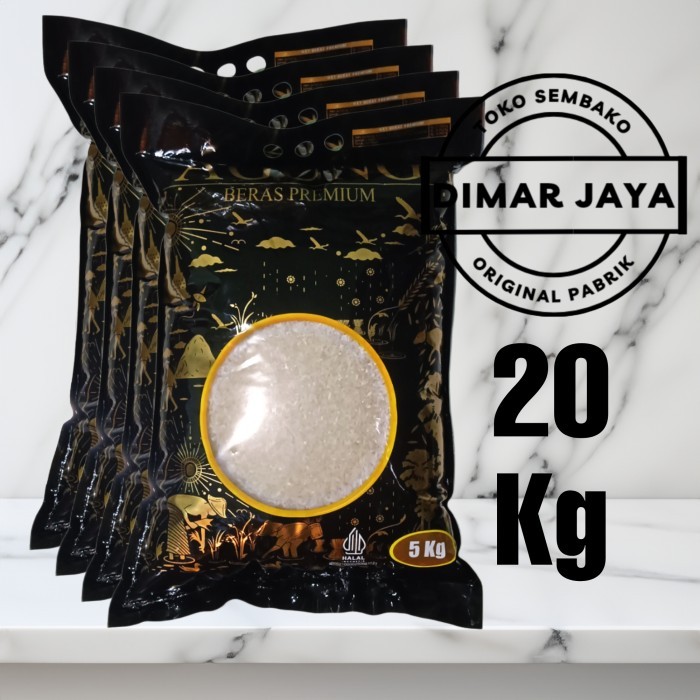 

Beras Agung Premium 20 Kg (Kemasan 5Kg x 4)