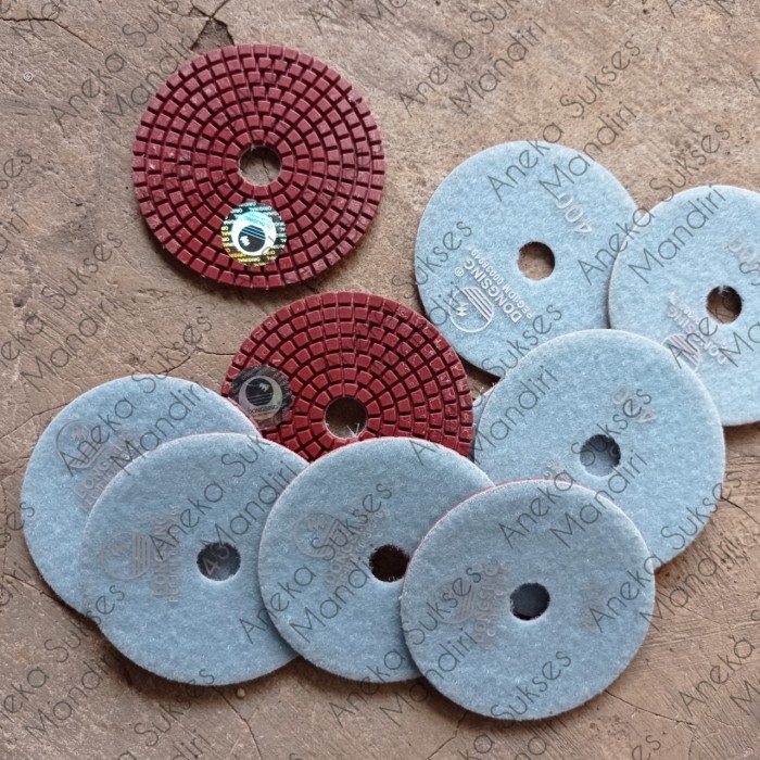 MATA POLES GRANITE MARMER GRIT #400 DONGSING / PAD BATU GERINDA POLES