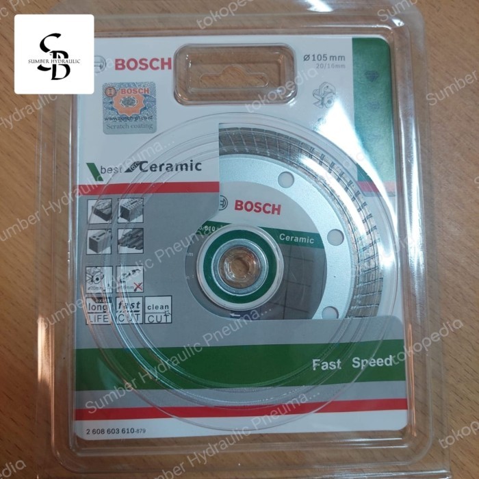 diamond wheel bosch 4" turbo / mata gerinda / mata potong keramik