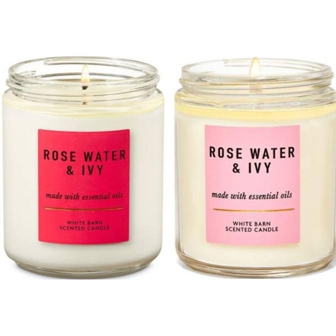 TERBARU - BATH & BODY WORKS BBW ROSE WATER & IVY SERIES