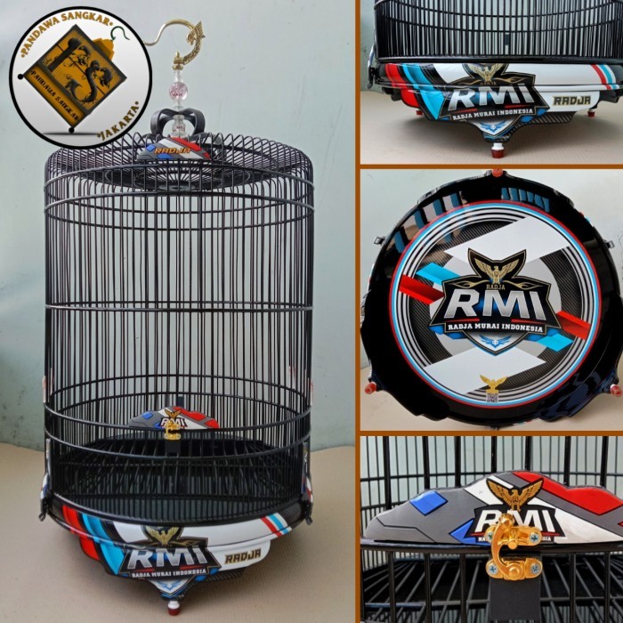 SANGKAR/KANDANG MURAI RADJA COMPANY PVC DECAL RMI BATMAN