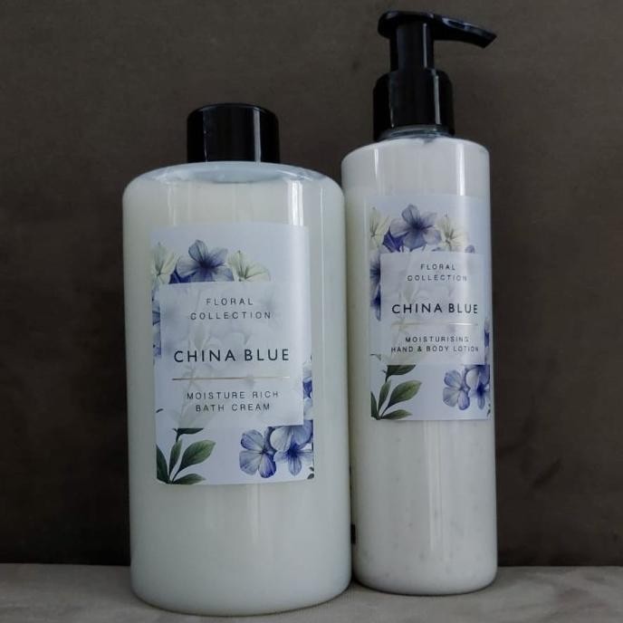 NEW Murah Original Marks Spencer M&S China Blue Sabun andi Soap Trio isi 3